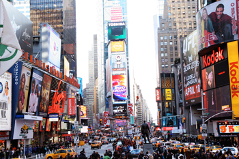 Visit Times Square with your students